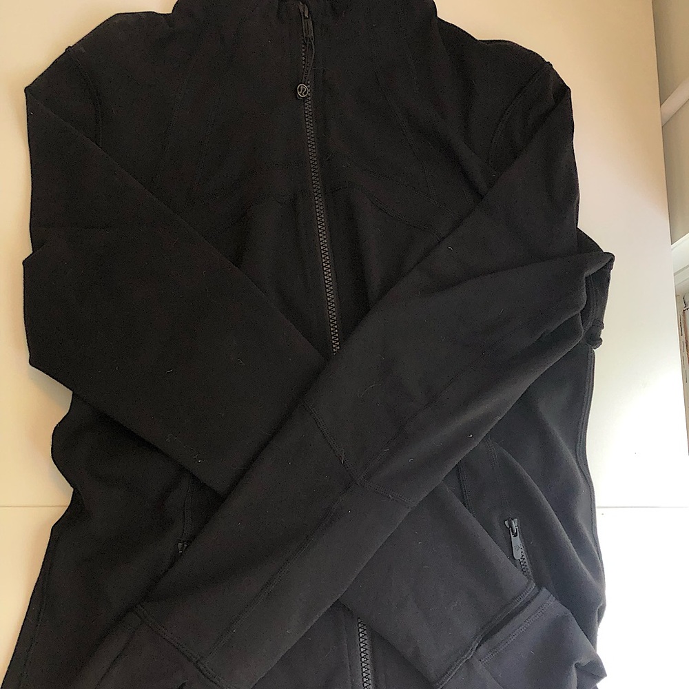 Black Lululemon define jacket size 12